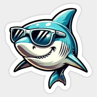 Summer Shark-fluencer Sticker